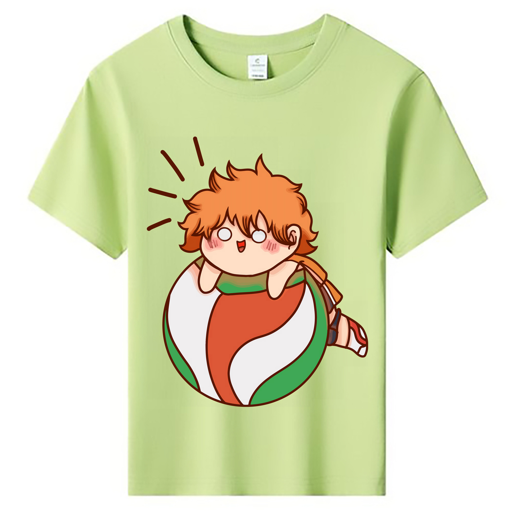 （画像用） ハイキュー!! Haikyu!! 綿100％キッズTシャツ（フロントプリント）